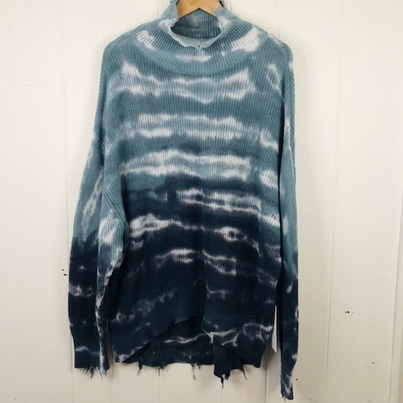 Young Fabulous & Broke Blue Cameron Turtleneck Sweater - Picture 5 of 14